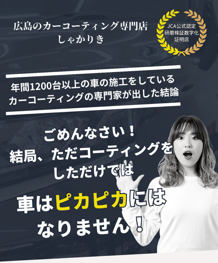 しゃかりきInstagram｜カーコーティング・PPF施工事例投稿バナー